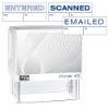 2000 PLUS 3-In-1 Jumbo Self-Inking Message Stamp, ENTERED, SCANNED, EMAILED, 2 1/4" x 7/8" Impression, Blue Ink (035669)