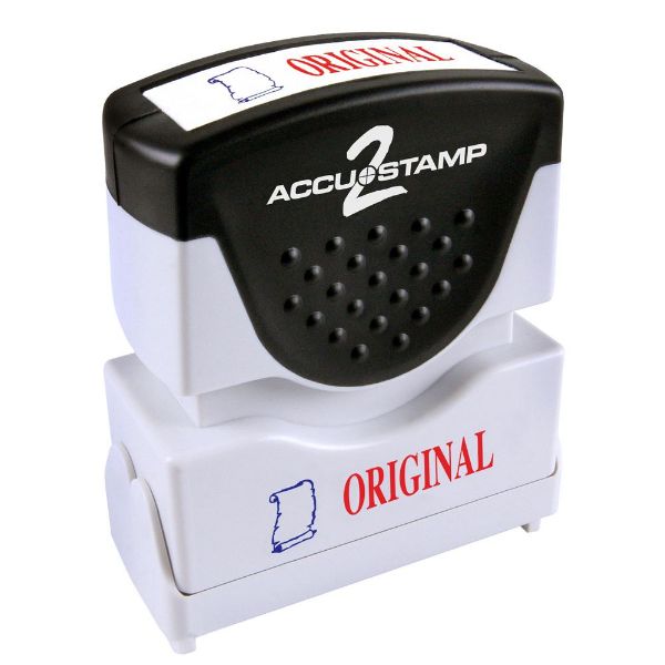 AccuStamp Red/Blue Original Stamp (035540)