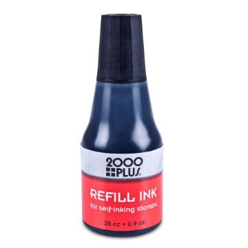 2000 PLUS Ink Refill for Self-Inking Stamps and Stamp Pads, Black – 0.9 oz. (032962)