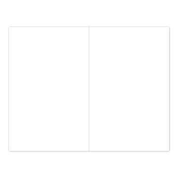 Great Papers!  White 2-Up Invitations, 25 sheets/50 invitations, 8.5" x 5.5" (909007)