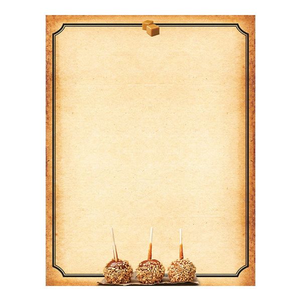 Great Papers! Taffy Apples Fall Letterhead, 8.5" x 11", 80 sheets (2018014)