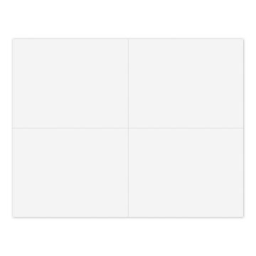 Great Papers! White 4-Up Postcard, 25 each 8.5" x 11" sheets/100 each 4.25" x 5.5" Postcards (912540)