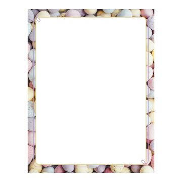 Great Papers! Speckled Eggs Easter Letterhead, 8.5" x 11", 80 count (2019074)