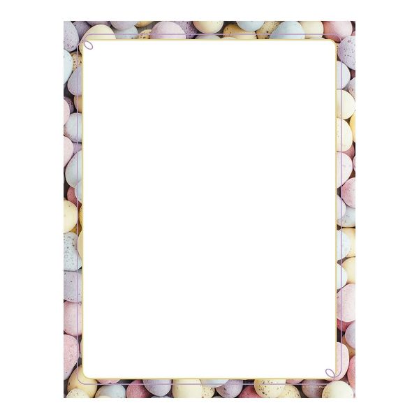 Great Papers! Speckled Eggs Easter Letterhead, 8.5" x 11", 80 count (2019074)