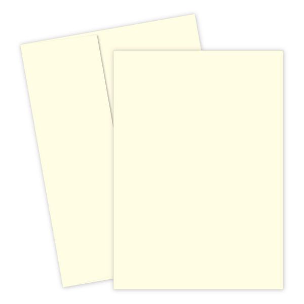 Great Papers! Ivory Flat Cards and Envelopes, 5.5"x7.75", 100 Count (2012093)