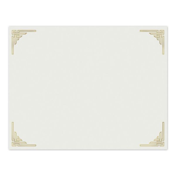 Great Papers! Corner Foil Certificate, 12 Count, 8.5"x11" (963008)