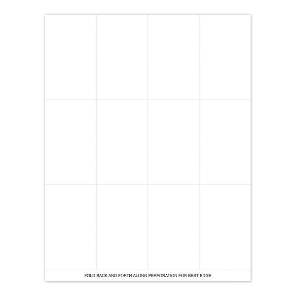 Great Papers! Pearl Border White Place Cards, 3.5"x2.125", 60 Count (959040)