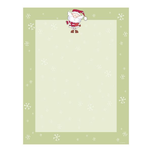 Great Papers! Merry Christmas Santa Letterhead, 8.5" x 11", 80 count (2015053)