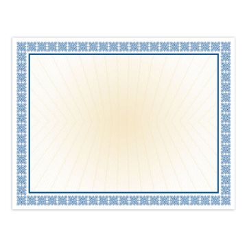Great Papers Westminster Blue Value Certificates