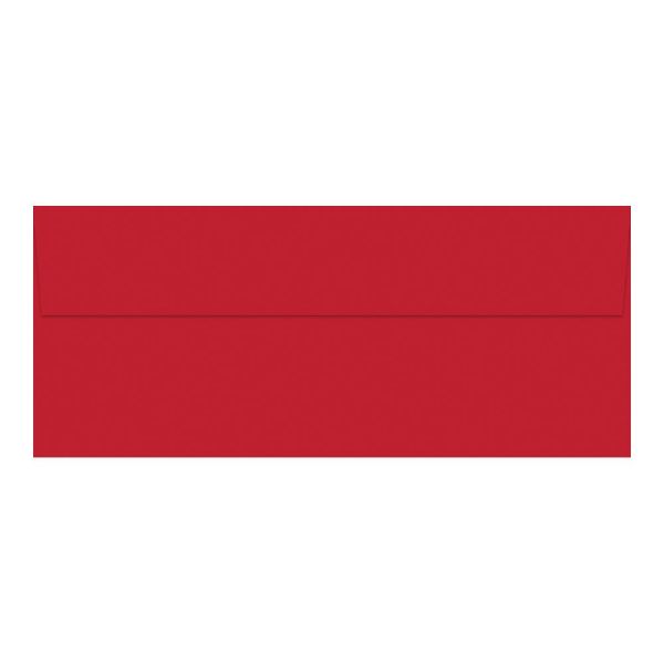 Great Papers! Bright Red #10 Solid Envelope, 25 count, 9.5" x 4.125" (982025)