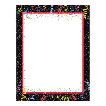 Great Papers!® Party Down Letterhead, 8.5" x 11", 80 count (2020018)