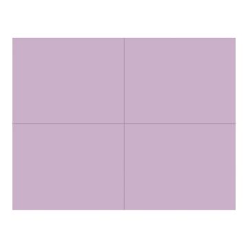 Great Papers!  Orchid Pastel 4-Up Postcards,50 sheets/200 postcards, 5.5" x 4.25"