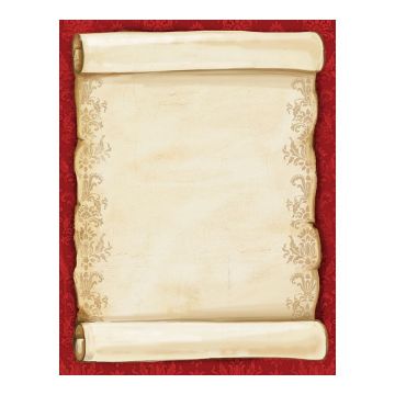 Great Papers! Christmas Scroll Letterhead, 80 count, 11" x 8.5" (2012250)