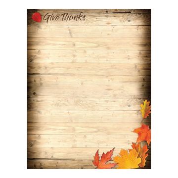 Great Papers! Give Thanks Letterhead, Model:2019097