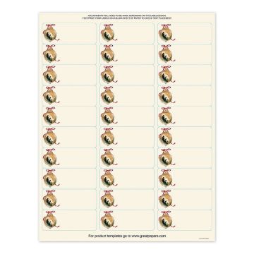 Great Papers! Holy Family 30-Up Address Label, 5 sheets/150 labels, 1" x 2.625" (913258)