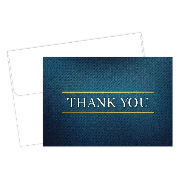 Great Papers!® Medieval Foil Thank You Note Card & Envelopes, 4.875" x 3.375", 50 count (2020035)
