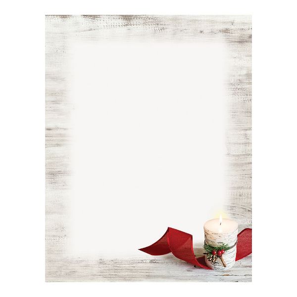 Great Papers! Birch Candle Letterhead, 80 count, 11" x 8.5" (2017025)