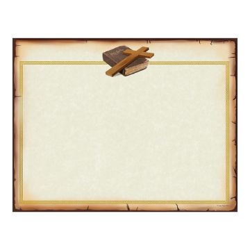 Great Papers! Holy Certificate 15 count -  8.5" x 11" - 2015108
