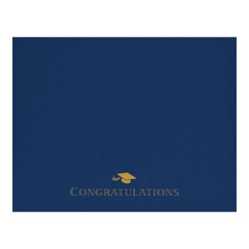 Great Papers! Graduation Certificate Cover, Navy, 12" x 9.375" , 5 count (2017047)