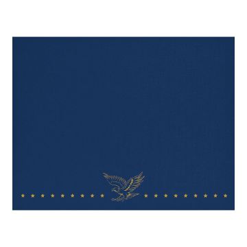 Great Papers! Patriotic Certificate Cover, Navy, 12" x 9.375" , 5 count (2017045)