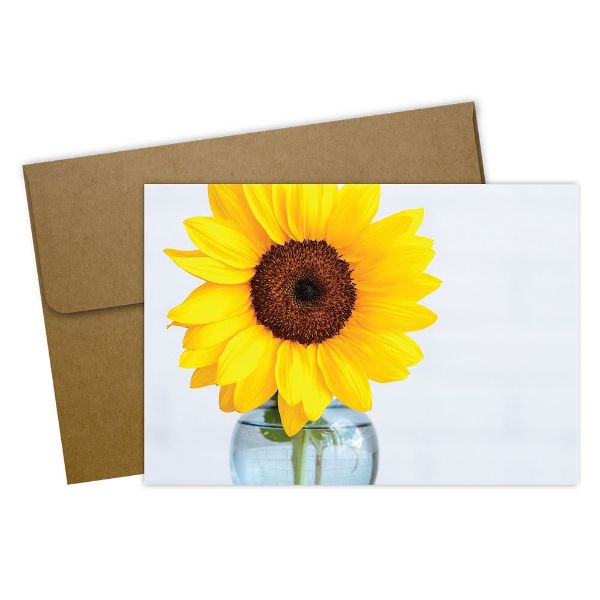 Great Papers! Brighter Days Note Card with Kraft Envelopes, 4.875’’ x 3.375’’(folded), 50 count (2020151)