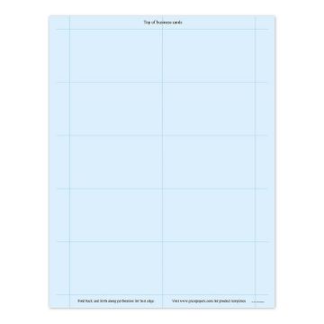 Great Papers! Power Blue Business Cards, 3.5"x2", 250 Count (914781)