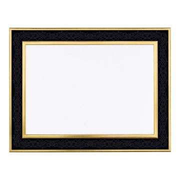 Great Papers! Black Frame Embossed Gold Foil Certificate for Recognition, Accomplishments and Appreciation, Laser and Inkjet Compatible, 8.5” x 11” 15 Count (20103772)