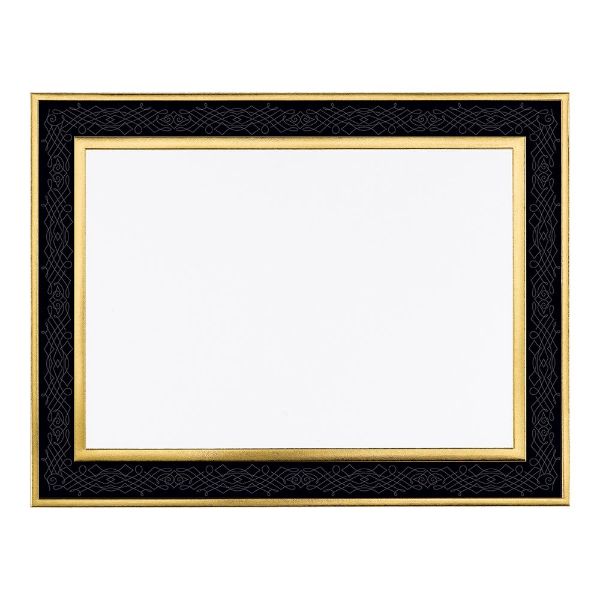 Great Papers! Black Frame Embossed Gold Foil Certificate for Recognition, Accomplishments and Appreciation, Laser and Inkjet Compatible, 8.5” x 11” 15 Count (20103772)