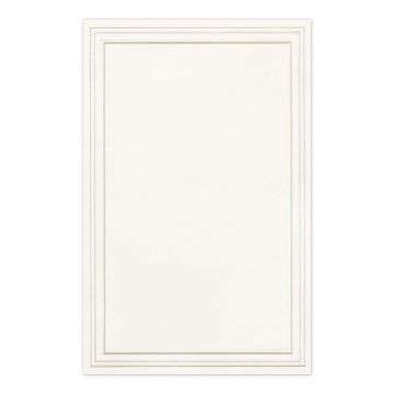 Great Papers! Triple Pearl Embossed Border Ivory Bulletin, 5.5"x8.5", 50 Count (20104063)