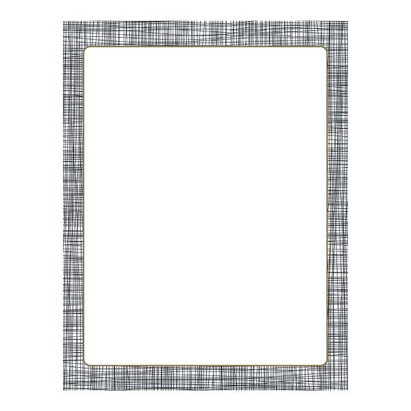 Great Papers! Cross Stitch Letterhead, 80 count, 8.5" x 11" (2015115)