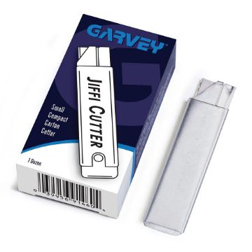 Garvey Jiffi Cutter Compact Utility Knife with Retractable Blade, 12 Count (091460)