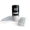 2000 Plus® 4-In-1 Event Stamp Kit with Interchangeable Messages for Events, Festivals, Concerts, Bars and Venues, Black Ink (035813)