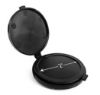 2000 Plus Fingerprint Ink Pad, 2" Diameter, Black Ink, Clean Non-Staining Ink for Fingerprints, Made in USA (098540)