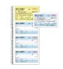 COSCO Business Forms 2-Part Carbonless, Money/Rent Receipt,  Consecutively Numbered, 5.25" x 11", Spiral Bound 200 sets (074049)