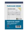 COSCO Business Forms 2-Part Carbonless Purchase Order, 5.5625" x 8.4375", 50 Sets/Book (074052)