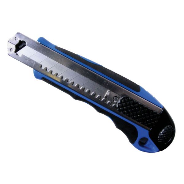 COSCO Heavy Duty Auto-Load Snap Utility Knife with Push-Button Blade Change, Durable Construction (091514)