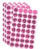 Cosco Garage Sale Preprinted Labels Pink 0.75" Round Stickers 1000 Count Price Marking Labels for Yard Sale and Retail Use (098558)