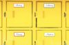 Cosco Magnetic Dry Erase Labels 3.2" x 1.2" Assorted Red Yellow Blue Green Border Reusable Magnetic Signs 24 Count (098562)