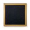 Cosco Message Board with Wood Frame 10" x 10" Changeable Letter Board Includes 304 Letters for Home Office or Business Display (098522)