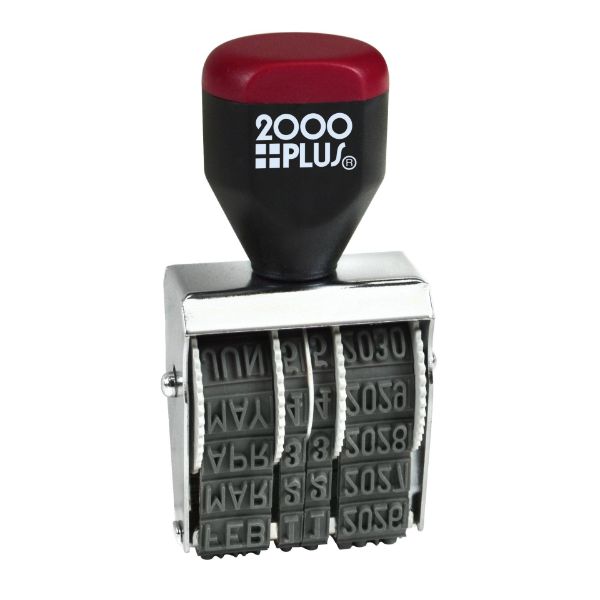 2000 Plus Four-Band Date Stamp, 1.38" x 0.19" Impression (012731)